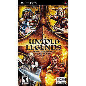 Untold Legends Brotherhood of the Blade - PSP Game | Retrolio Games