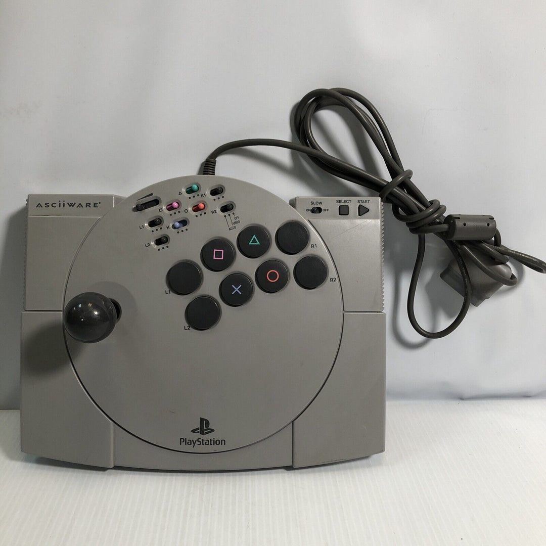 Playstation 1 PS1 Asciiware Arcade Stick (Retro Fam)