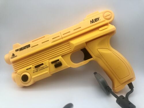 Playstation 1 PS1 Nuby "The Heater" Light Gun (Retro Fam)
