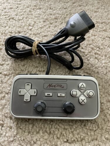 Playstation 2 PS2 MadCatz RetroCon Controller (Retro Fam) - Image 2