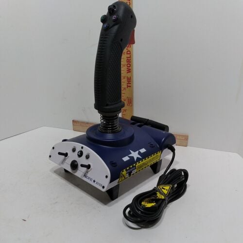 Playstation 3 PS3 Saitek Pacific AV8R Flight Stick (Retro Fam)