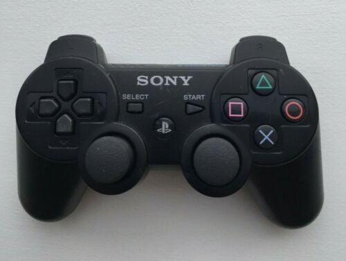 Playstation 3 PS3 Six Axis Controller (Black) (Retro Fam)