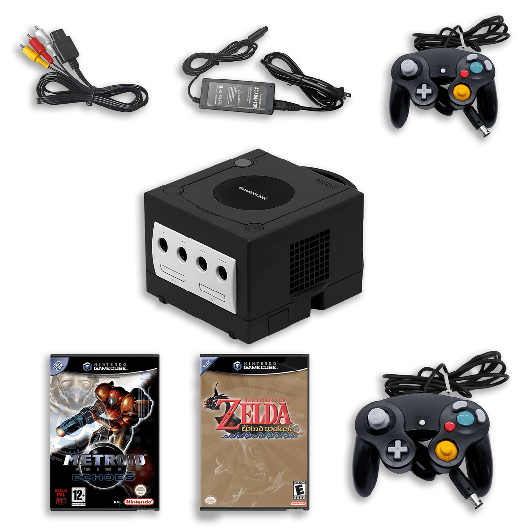Expérience GameCube Premium – Metroid Prime 2 et Zelda Wind Waker – 1 manette