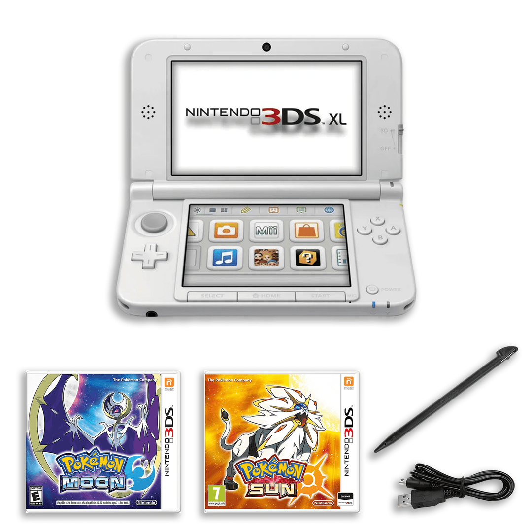 Expérience Premium Nintendo 3DS XL – Pokémon Soleil et Lune – Chargeur, Stylet