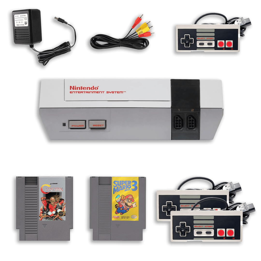 NES Premium Experience – Super Mario Bros. 3 et Contra – 2 manettes