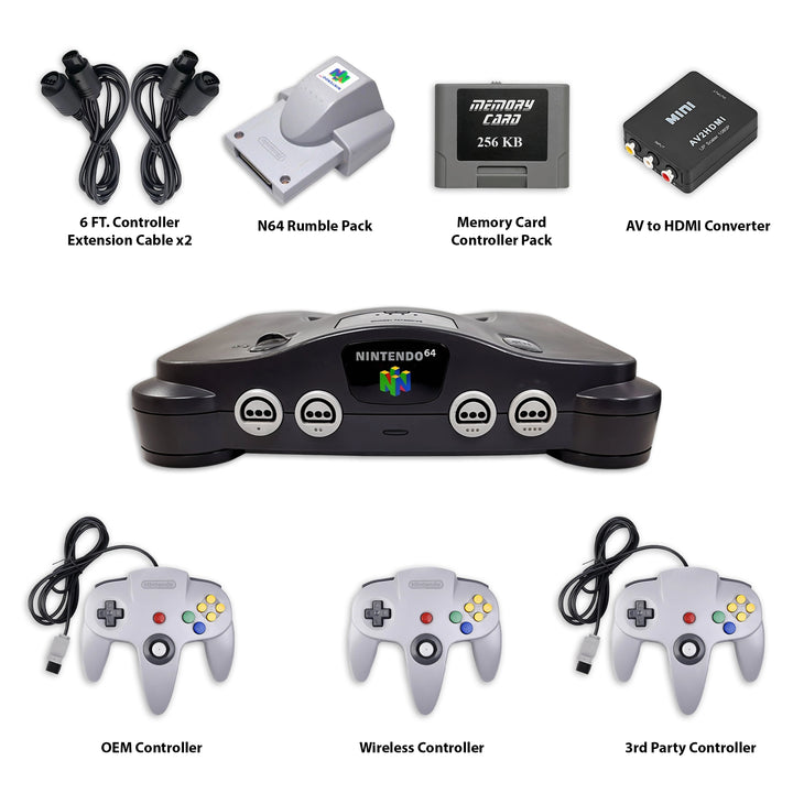 Nintendo 64 N64 Console