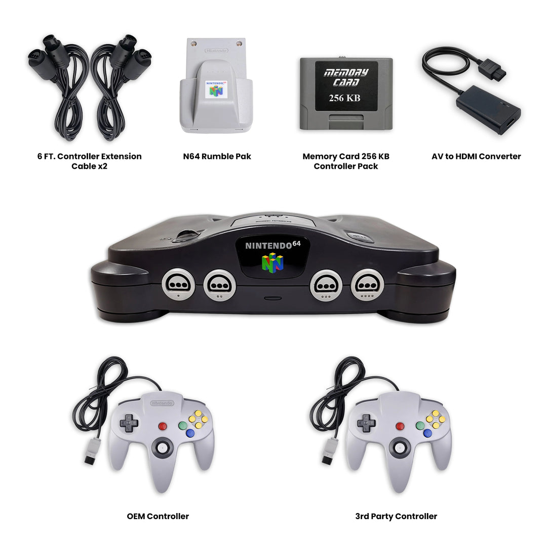 Nintendo 64 N64 Console