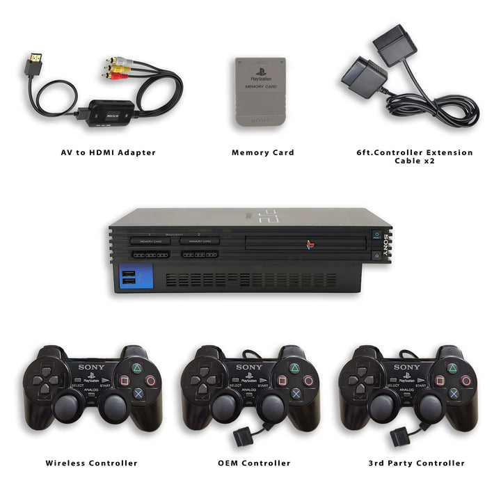 Playstation 2 PS2 Fat Console