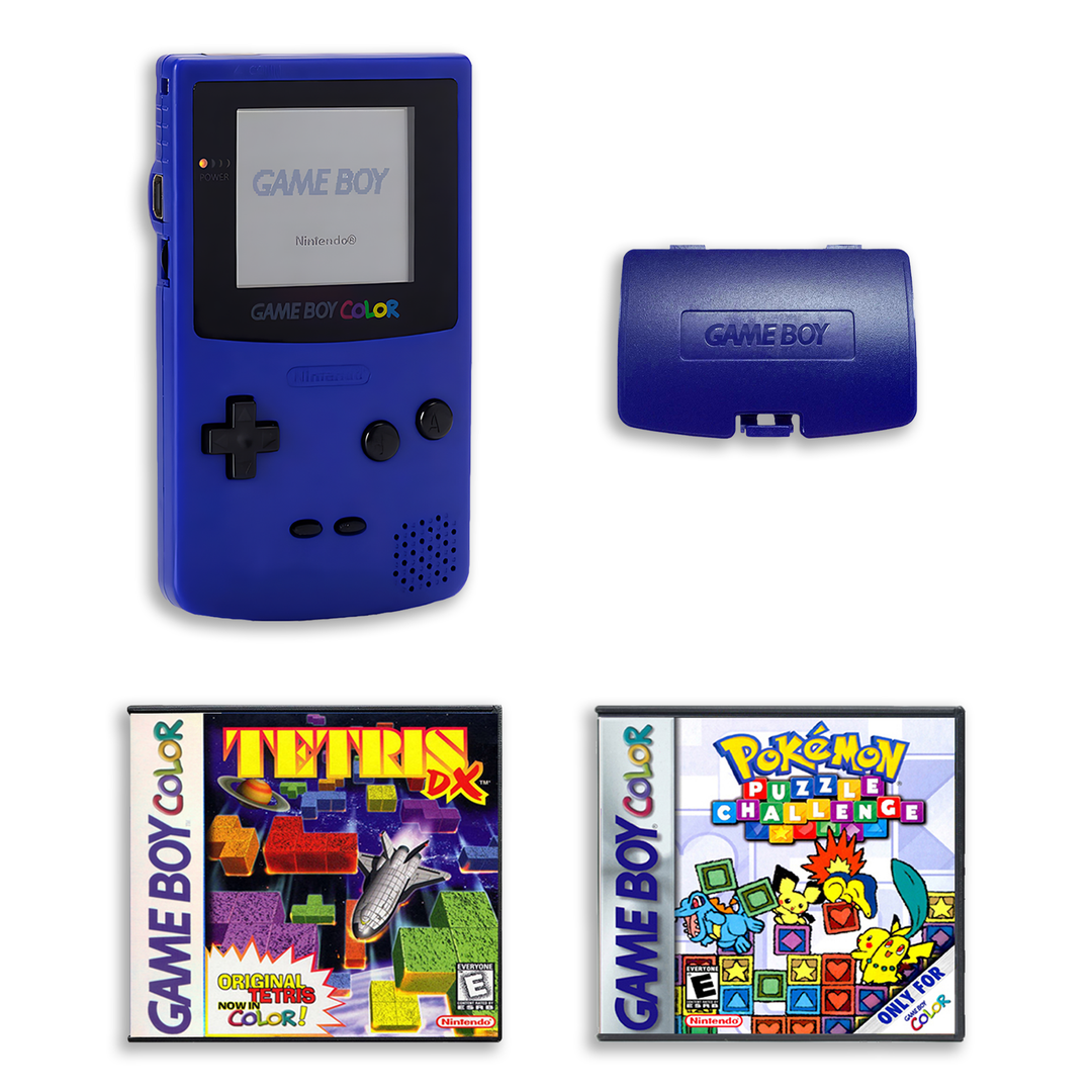 Pack de jeux de puzzle Game Boy Color – Tetris DX et Défis Pokémon