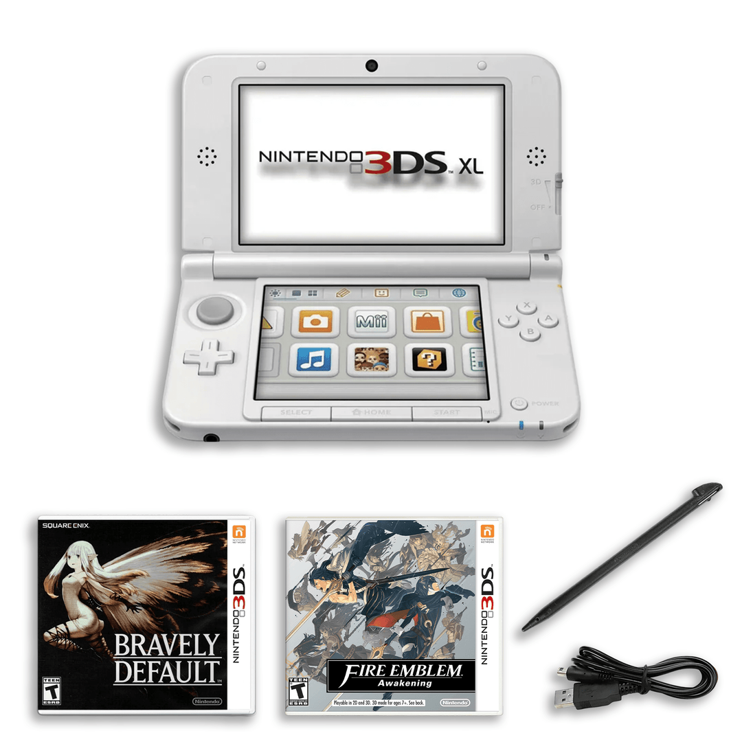 Nintendo 3DS XL RPG Legends – Fire Emblem & Bravely Default – Chargeur, Stylet