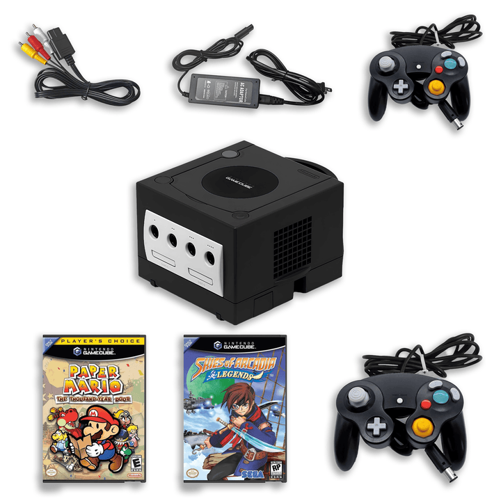 GameCube RPG Legends – Paper Mario TTYD & Skies of Arcadia – 1 Controller