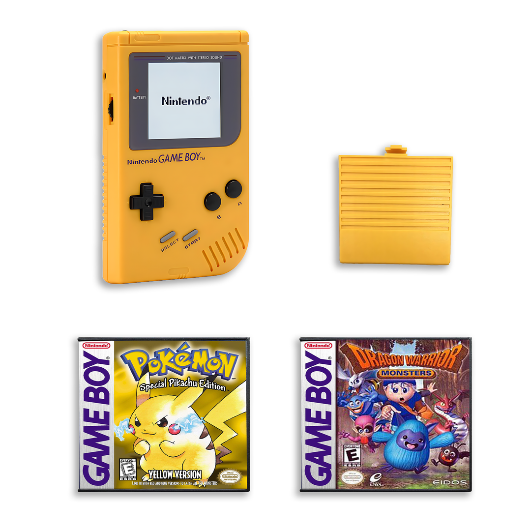 Les légendes du RPG sur Game Boy – Pokémon Jaune et Dragon Warrior