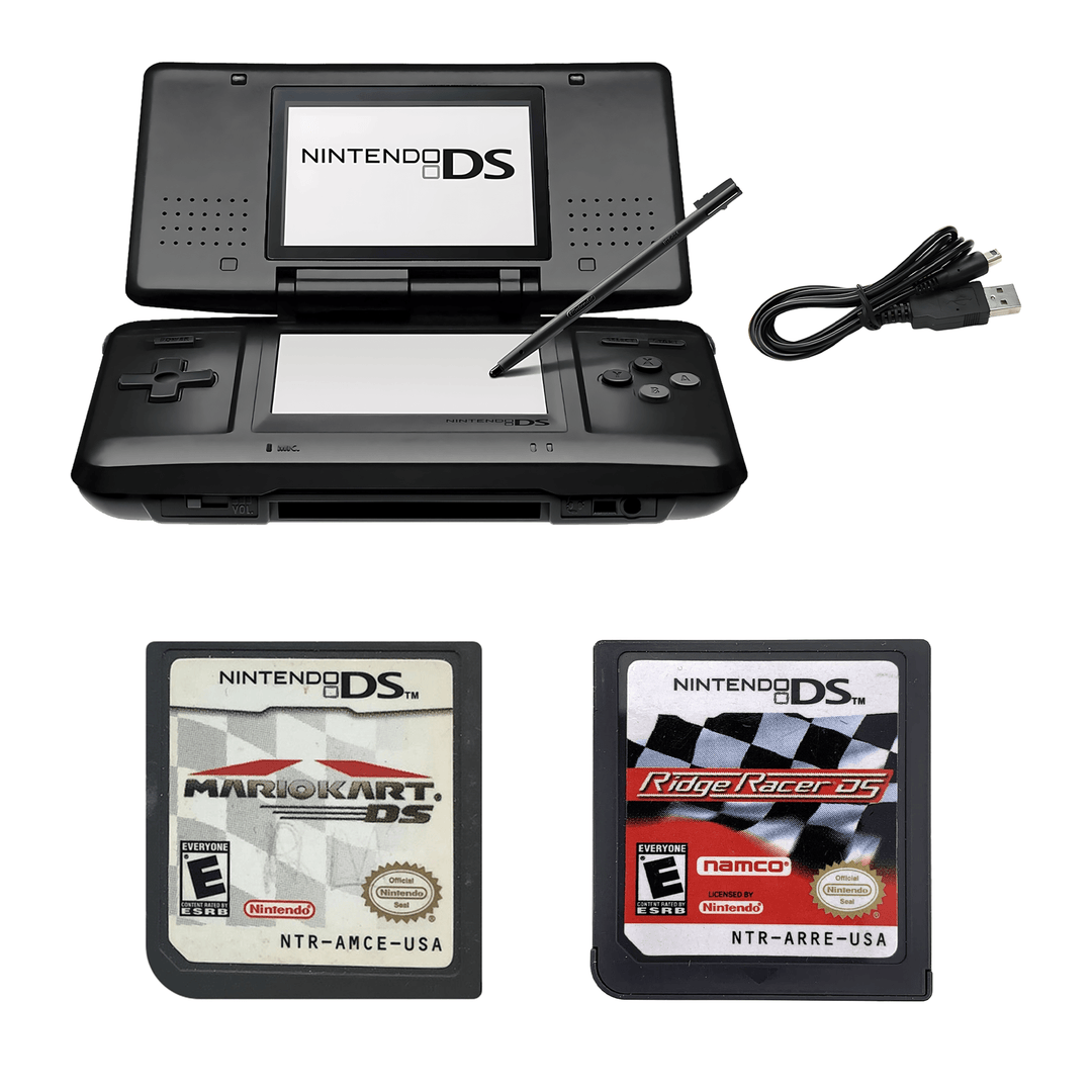 Pack de carreras para Nintendo DS – Mario Kart DS y Ridge Racer DS – Incluye lápiz táctil