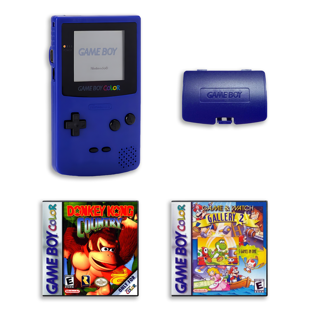 Galerie des classiques rétro Game Boy Color – Donkey Kong Country et Game & Watch