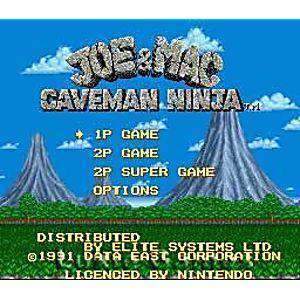 Joe & Mac - SNES Game | Retrolio Games