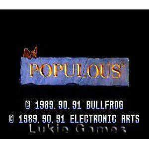 Populous - SNES Game | Retrolio Games