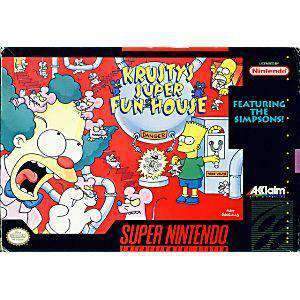 Simpsons Krusty's Super Funhouse - SNES Game | Retrolio Games