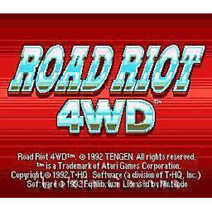 Road Riot 4WD - SNES Game | Retrolio Games