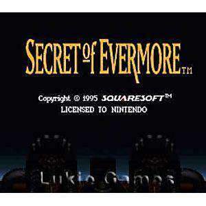 Secret of Evermore - SNES Game | Retrolio Games