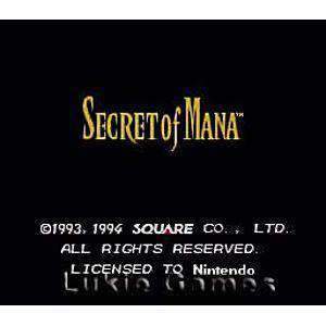 Secret of Mana - SNES Game | Retrolio Games