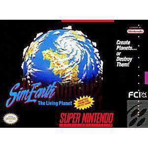 SimEarth - SNES Game | Retrolio Games