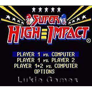 Super High Impact - SNES Game | Retrolio Games