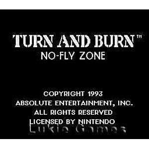 Turn and Burn No Fly Zone - SNES Game | Retrolio Games