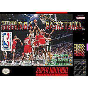 Tecmo Super NBA Basketball - SNES Game | Retrolio Games