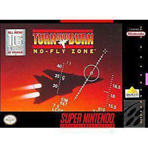 Turn and Burn No Fly Zone - SNES Game | Retrolio Games