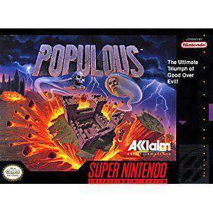 Populous - SNES Game | Retrolio Games