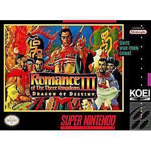 Romance of the Three Kingdoms 3 - SNES Game | Retrolio Games