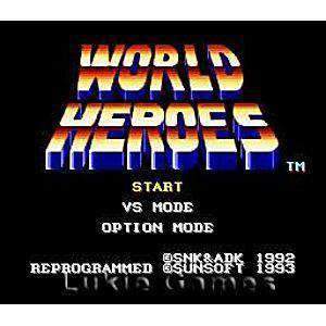 World Heroes - SNES Game | Retrolio Games