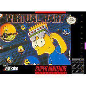 Simpsons Virtual Bart - SNES Game | Retrolio Games