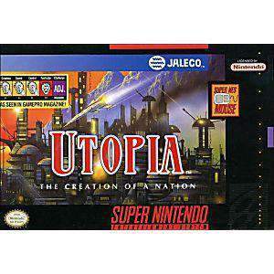 Utopia Creation of a Nation - SNES Game | Retrolio Games