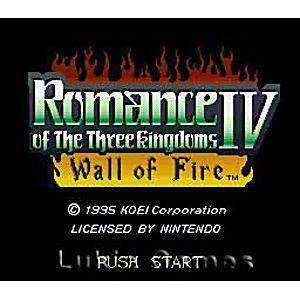 Romance of the Three Kingdoms 4 - SNES Game | Retrolio Games