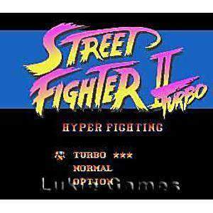 Street Fighter II Turbo - SNES Game | Retrolio Games