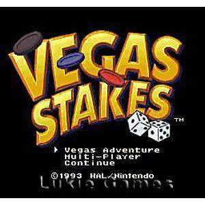 Vegas Stakes - SNES Game | Retrolio Games