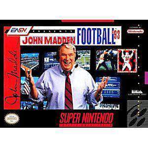 John Madden Football '93 - SNES Game | Retrolio Games