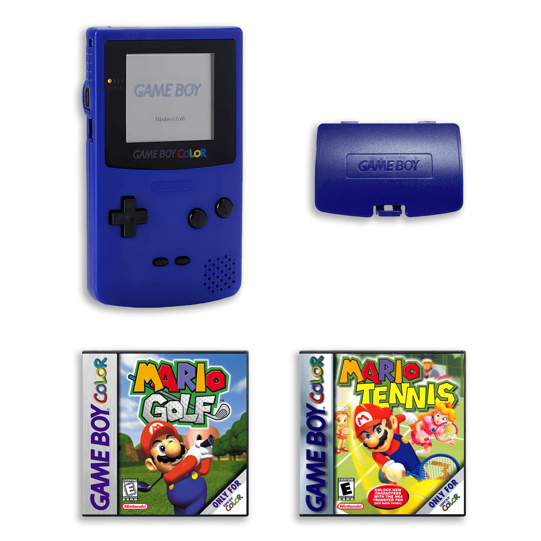 Paquete Deportivo para Game Boy Color – Mario Golf y Mario Tennis