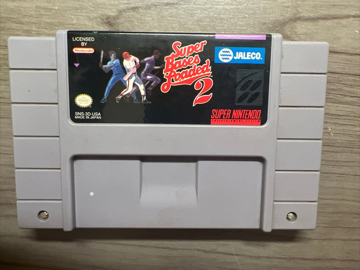 Super Bases Loaded 2 – SNES Game..