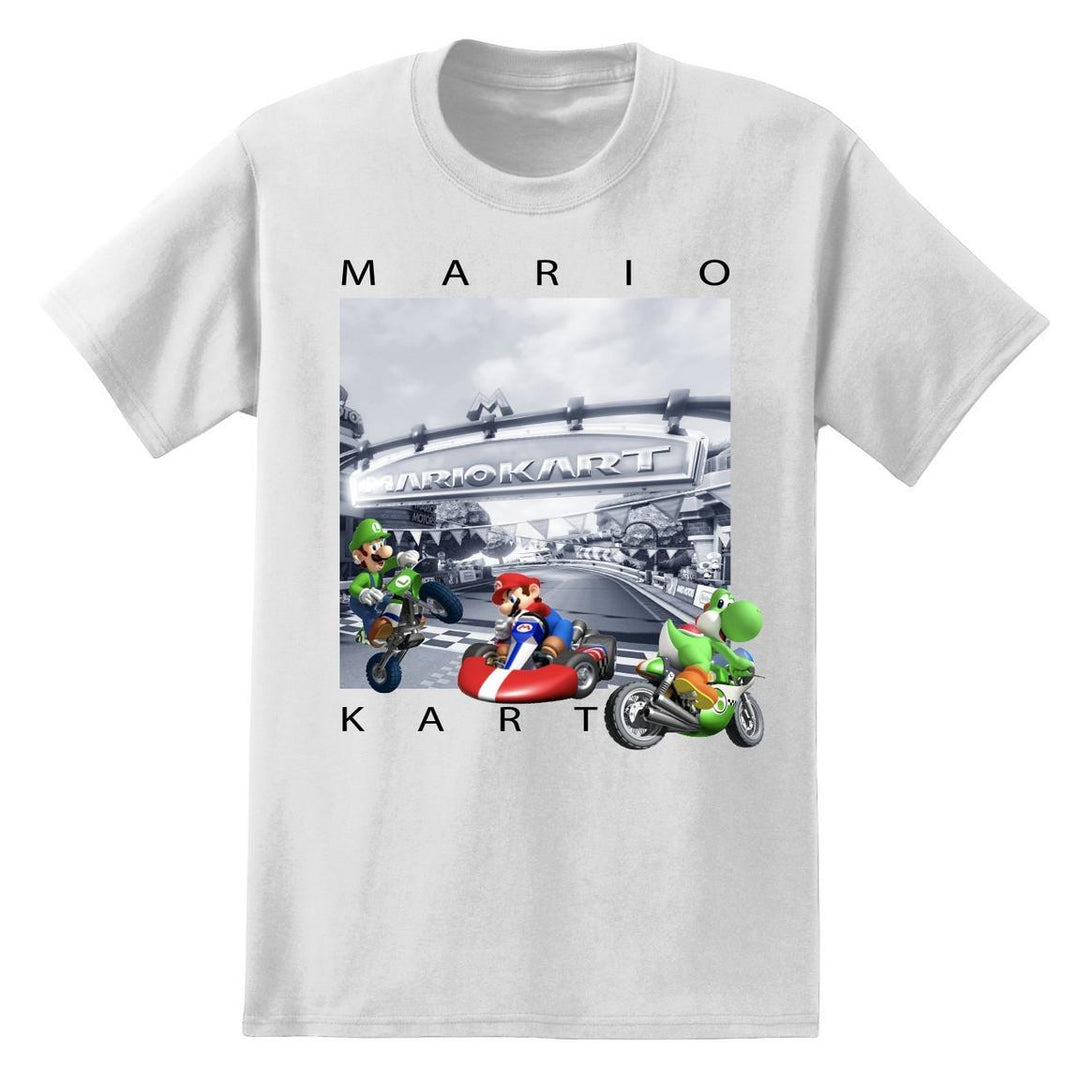 Super-Mario-Kart-Unisex-Short-Sleeve-T-Shirt