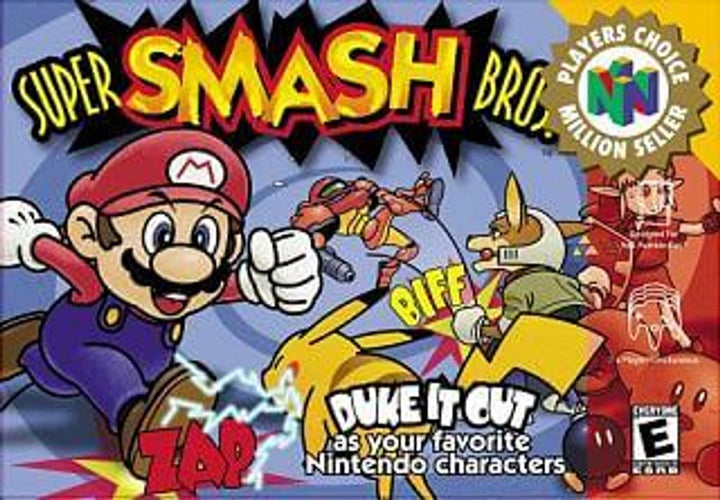 Super Smash Brothers - N64 Game (Retro Fam)