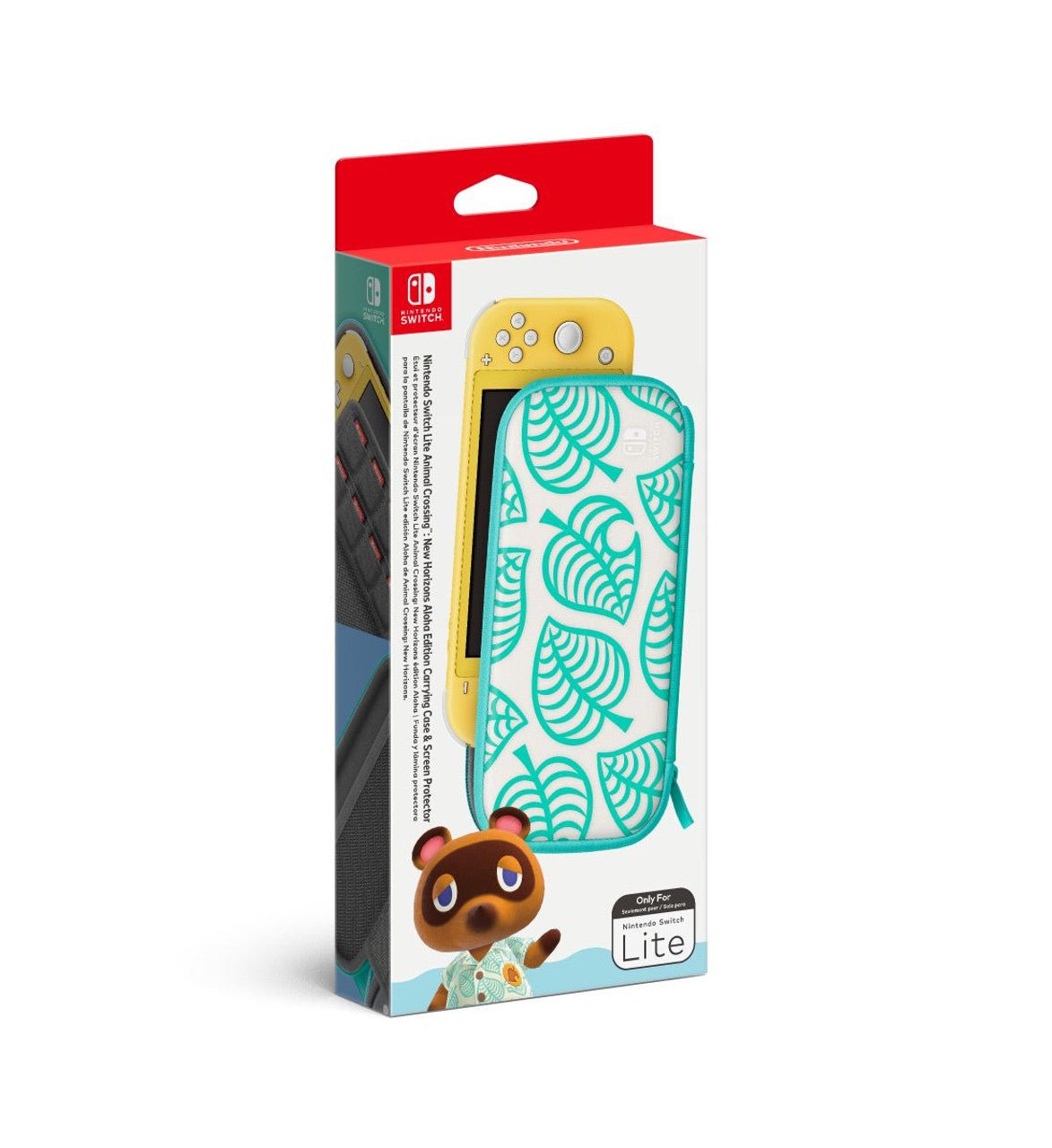 Switch Lite Carrying Case + Screen Protector Animal Crossing: New ...