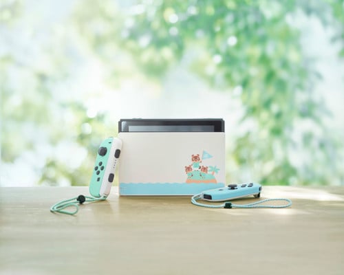 Console Switch Animal Crossing : New Horizons Edition (Retro Fam)
