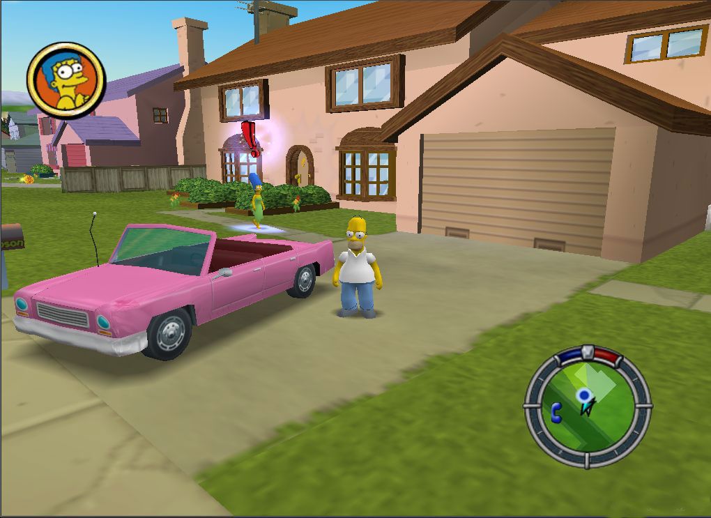 Simpsons Hit and Run - Gamecube Game (Retro Fam)