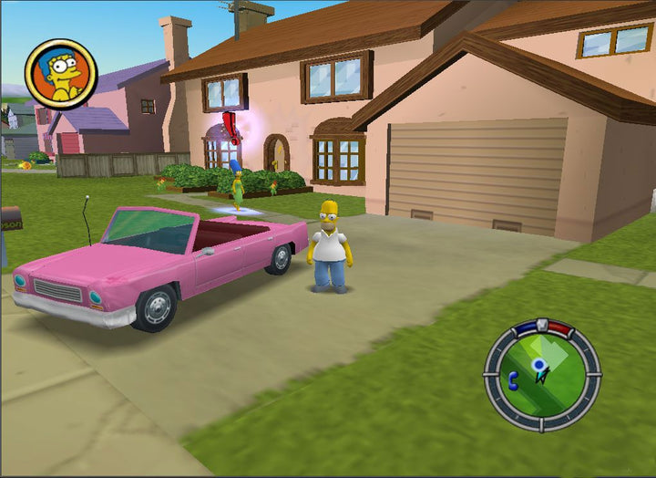 Simpsons Hit and Run - Gamecube Game (Retro Fam)