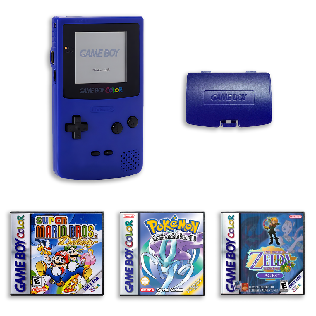 Lote de coleccionista definitivo de Game Boy Color – Pokémon, Mario y Zelda