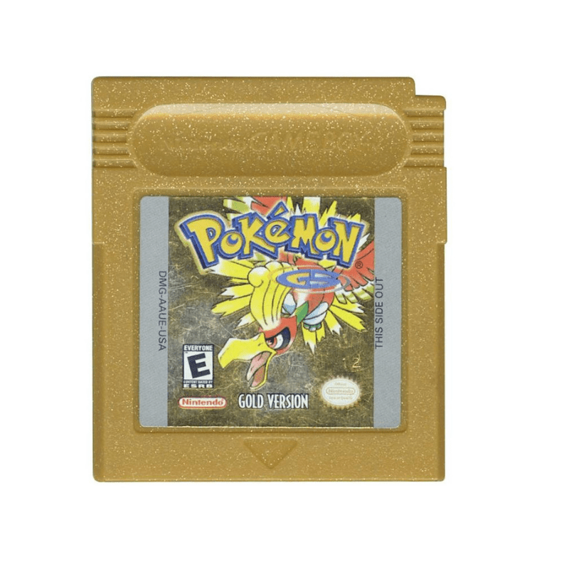 Nintendo Gameboy Color Console: Pokémon Gold (Retro Fam)