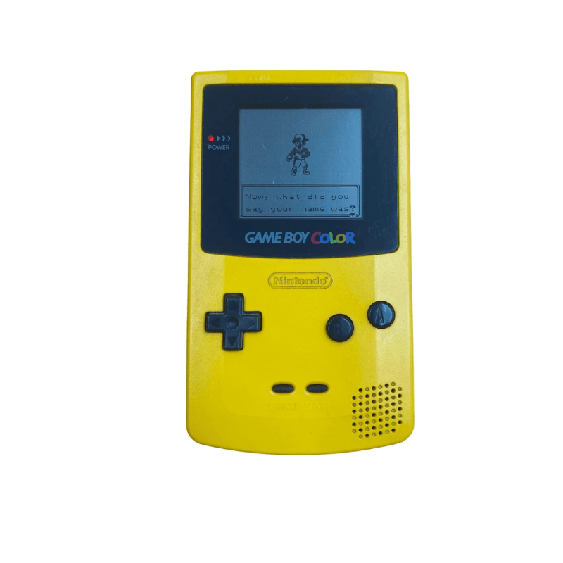 Nintendo Gameboy Color Console: Pokémon Gold (Retro Fam)