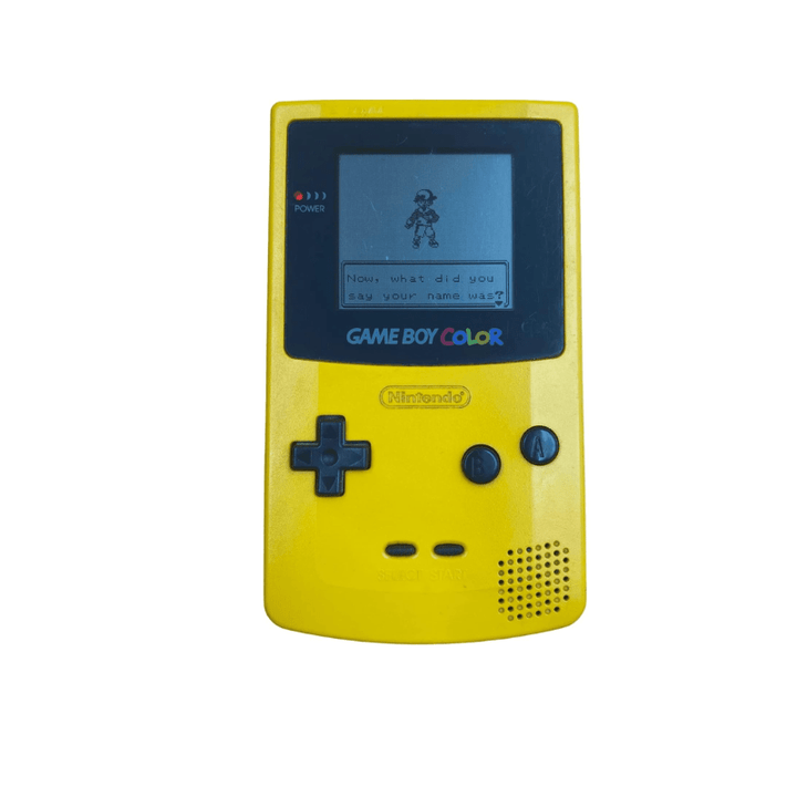 Nintendo Gameboy Color Console: Pokémon Gold (Retro Fam)